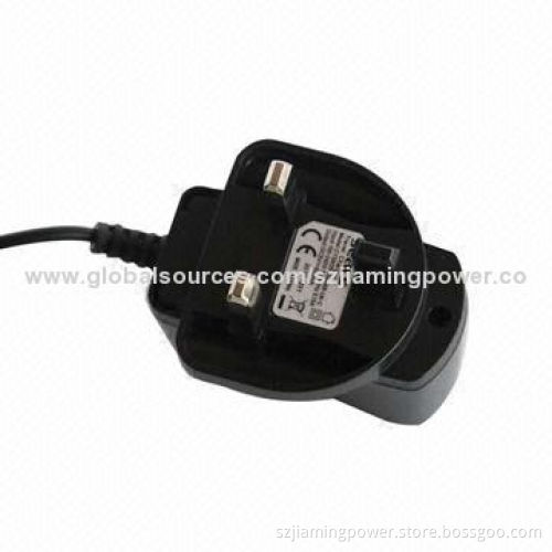 5V 1A UK Charger with CE, RoHS Marks with Interchangeable Plugs